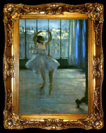 framed  Edgar Degas Dancer at the Photographer